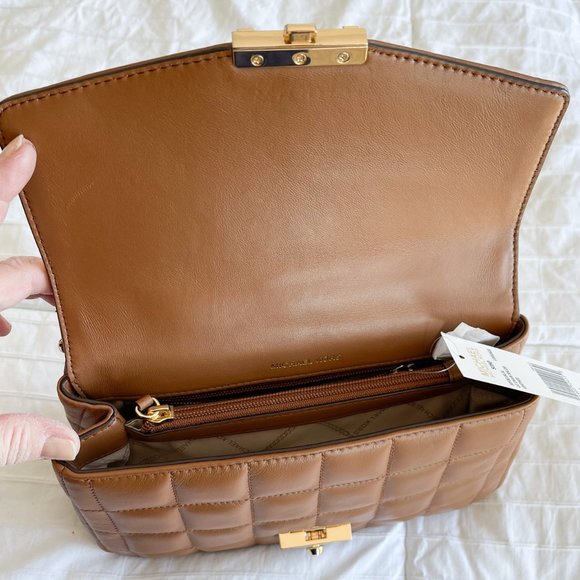 MICHAEL MICHAEL KORS SoHo Large Quilted Leather Shoulder Bag - Picture 3 of 16